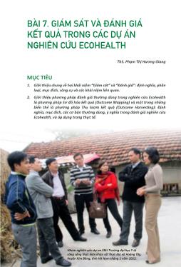 Tiếp cận hệ sinh thái đối với sức khoẻ (Ecohealth) - Phần 2