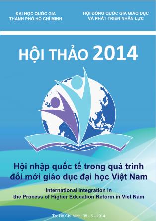 Tài liệu Hội nhập quốc tế trong quá trình đổi mới giáo dục đại học Việt Nam