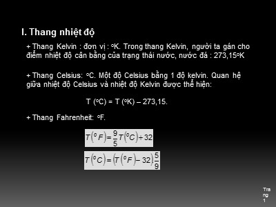 Bài giảng Kỹ thuật cảm biến và đo lường - Chương 5: Đo nhiệt độ