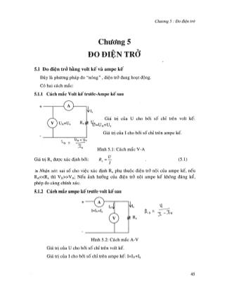 Giáo trình Đo điện - Điện tử (Phần 2)