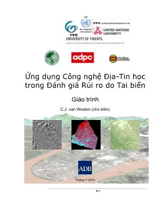 Giáo trình Ứng dụng công nghệ Địa-Tin học trong đánh giá rủi ro do tai biến