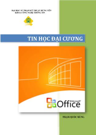 Bài giảng Tin học đại cương - Phạm Quốc Hùng